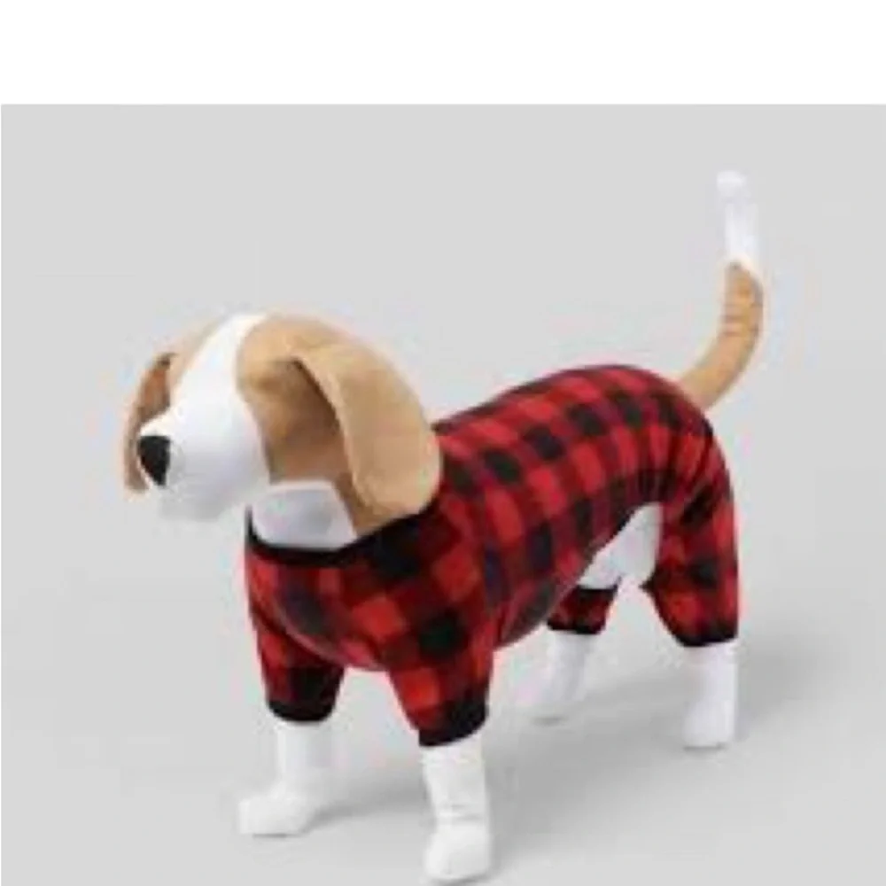 NWT❣️Buffalo Plaid Flannel Dog Cat PJs Target Wondershop Various Sizes. …